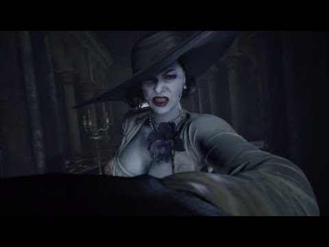 Resident Evil Village Todas as cenas no Castelo Dimitrescu Dublado 1080p