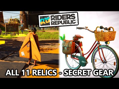 Riders Republic – All 11 Relics – Secret Hidden Gear