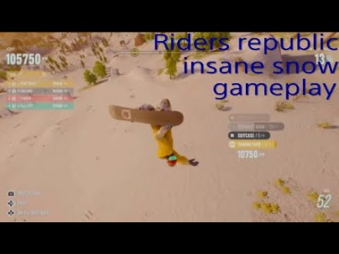 Riders republic insane snow gameplay