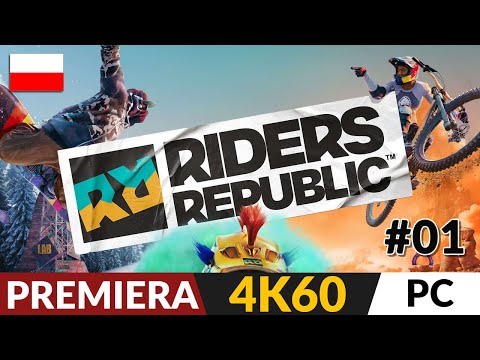 Riders Republic PL 🏂 odc.1 – Pełna wersja 🚵‍♂️ Premiera dla fanów wyzwań! | Gameplay po polsku 4K