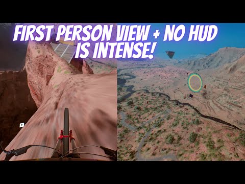 Riders Republic race in FIRST PERSON with NO HUD is INSANE! | Xbox Series X 4k 60fps