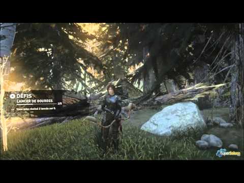 Rise Of The Tomb Raider : Défi du Lancer de Gourde