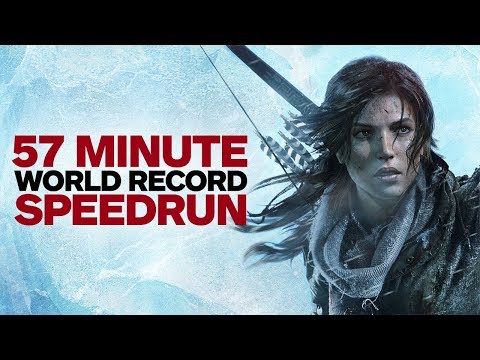 Rise of the Tomb Raider Finished in Less Than An Hour (Speedrun)