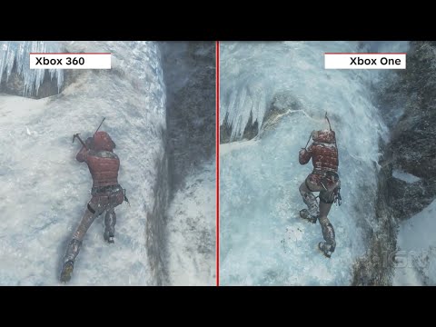 Rise of the Tomb Raider Graphics Comparison Xbox One vs Xbox 360