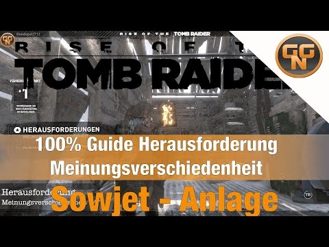 Rise of the Tomb Raider Herausforderung Guide Meinungsverschiedenheit /Erfolg Jeden Stein umdrehen