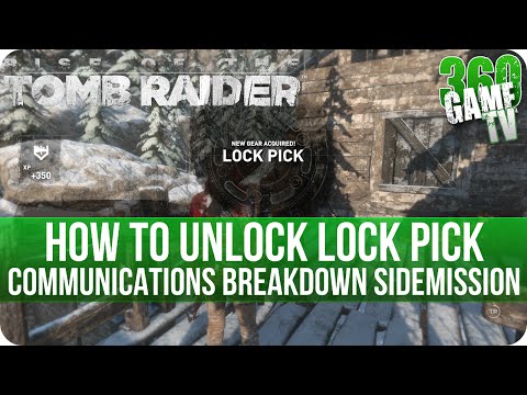 Rise of the Tomb Raider How to unlock lock pick – Communications Breakdown Sidemission Walkthrough