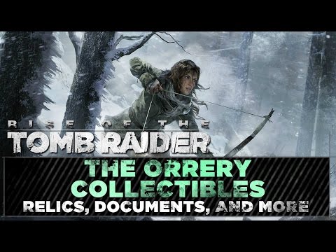 Rise of the Tomb Raider • The Orrery Collectibles • Mural, Codices, & Survival Caches