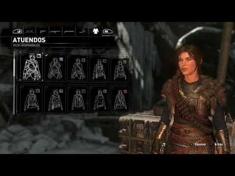 Rise of The Tomb Raider Todos los Atuendos