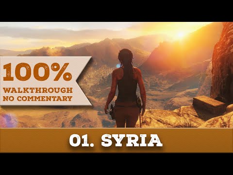 Rise of the Tomb Raider Walkthrough [1440p] (100% Completion, Survivor) part 1 SYRIA