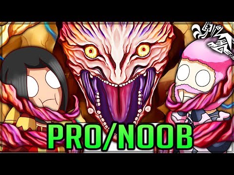 ROCK DEMON OF NIGHTMARE – Pro and Noob VS Monster Hunter World Iceborne! #mhw #iceborne #proandnoob
