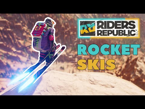 ROCKET SKIS Are Crazy In Riders Republic