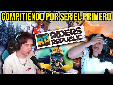 Rubius y Maximus juegan Riders Republic NUEVO JUEGO de Ubisoft | Battleroyale de Deporte
