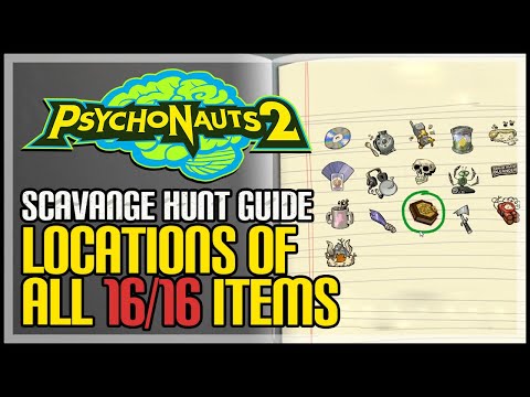 Scavenger Hunt Psychonauts 2