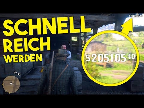 SCHNELL MEGA REICH werden in RDR2! | Viel Geld machen! – Red Dead Redemption 2 – Tipps & Tricks