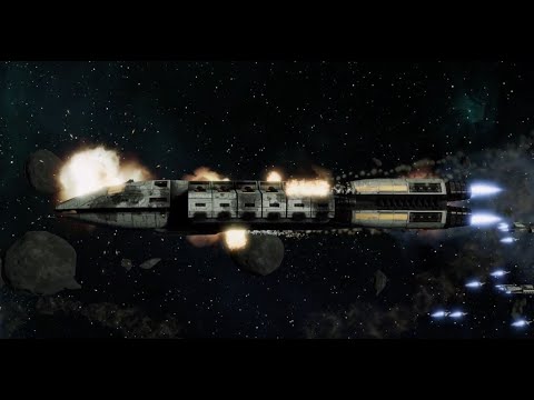 SDU Pursuit (Battlestar Galactica Deadlock – Autocam Battle Footage)