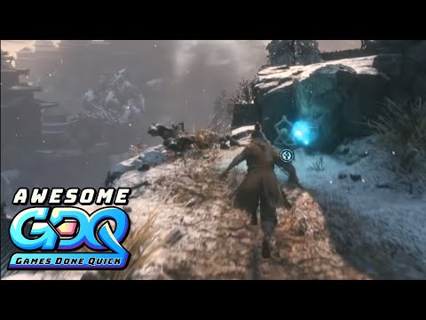 Sekiro: Shadows Die Twice by LilAggy in 1:35:53 – AGDQ2020