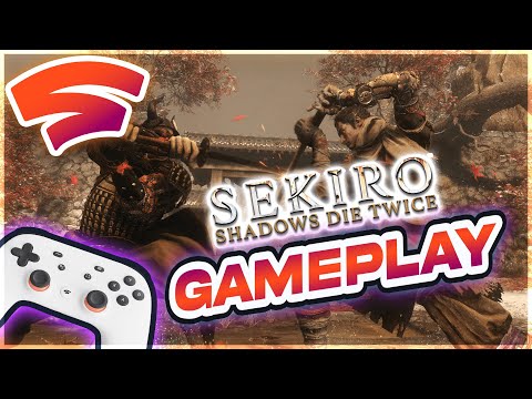 Sekiro Shadows Die Twice Google Stadia 4k Gameplay | Runs Buttery Smooth!