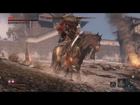 Sekiro Shadows Die Twice – Gyoubu Oniwa Boss Fight (Boss #4)
