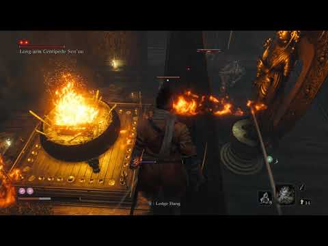 Sekiro: Shadows Die Twice – Long-arm Centipede Sen'un Mini Boss Fight