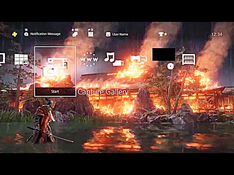 Sekiro: Shadows Die Twice PS4 Pre Order Theme