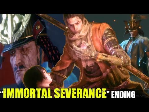 Sekiro Shadows Die Twice – Sad “Immortal Severance” Ending Cutscene ( Japanese Vo – English Sub )