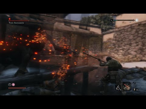 Sekiro: Shadows Die Twice Toro llameante