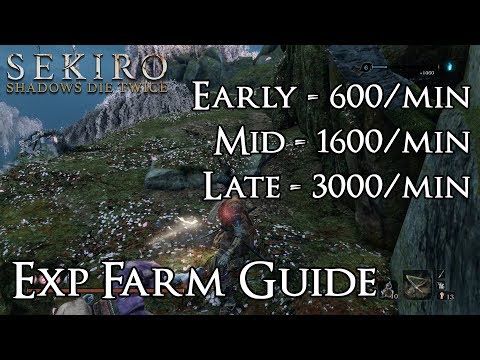 Sekiro: Shadows Die Twice – Updated Skill XP Farming Guide – Early, Mid, & Late Game