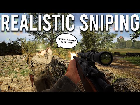 Sniping in Hell Let Loose is like no other game…