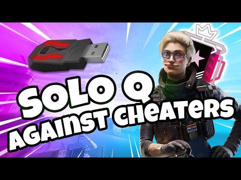 Solo Queuing Against CHAMPION CHEATERS On CONSOLE – RAINBOW SIX SIEGE