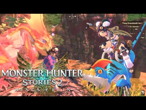 Steal !! MONSTER HUNTER STORIES 2 WINGS OF RUINS GAMEPLAY (Yuzu)