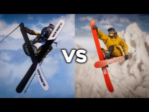Steep VS Rider's Republic – ALL Ski Tricks/Controls