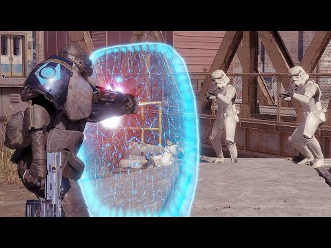 Stormtroopers vs Combine – HALF LIFE ALYX NPC Wars 11