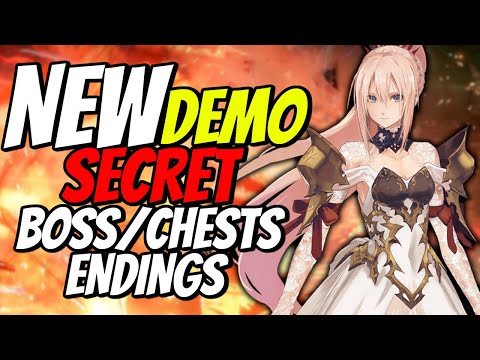 TALES OF ARISE DEMO (Ps4) | SECRET BOSS, CHESTS and ENDING