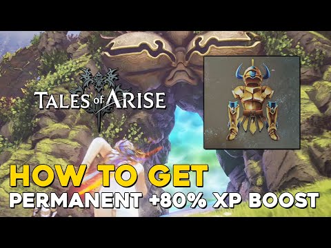 Tales Of Arise How To Get Permanent +80% XP Boost (Golden Suit Of Armor Artifact Location)