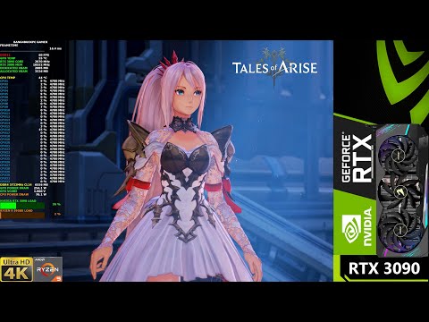 Tales Of Arise Max Settings 4K | RTX 3090 | Ryzen 9 5950X