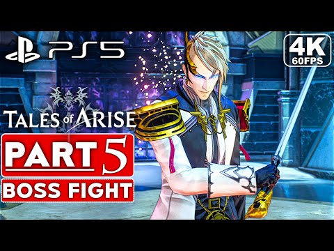 TALES OF ARISE PS5 Gameplay Walkthrough Part 5 BOSS FIGHT [4K 60FPS] – No Commentary (FULL GAME)