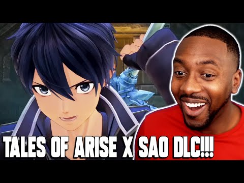Tales Of Arise • Sword Art Online DLC Reaction! New Mystic Artes + Weapons [Gameplay & Breakdown!]