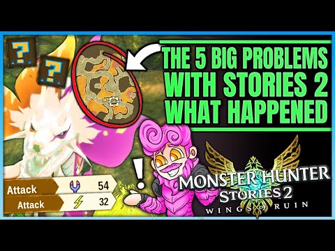 The 5 Worst Things in Stories 2 – Element Changing + Broken Maps + More – Monster Hunter Stories 2!