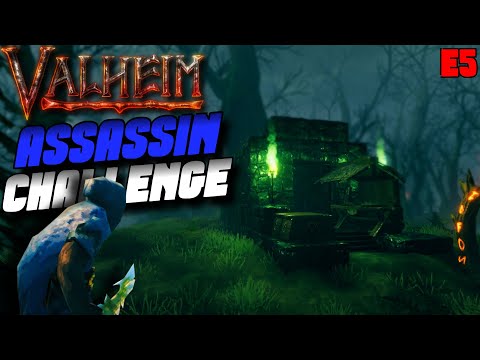 The BEST Way To FARM Crypts In Valheim | Valheim Gameplay/Let's Play, Assassin Challenge | E5