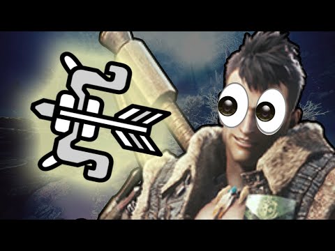 The Bow is Hard, but FUN (Monster Hunter World)