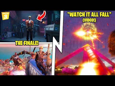 The Chapter 3 Event (ALL Spoilers!), Map Destroyed Video, Fortnite End!