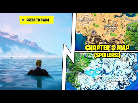 The Chapter 3 MAP (All Leaks), Season 1 "Start Scene", Fortnite Event Trailer!