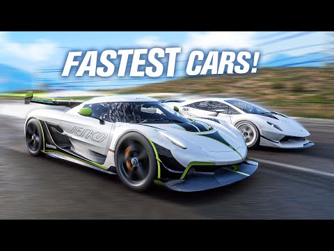 The FASTEST Cars in Forza Horizon 5!