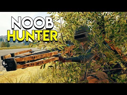 THE NOOB HUNTER! (Crossbow Only) – PlayerUnknown's Battlegrounds (PUBG)