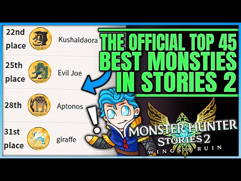 The Official Top 45 Monsties in Stories 2 – Google Translate Gone Wrong – Monster Hunter Stories 2!
