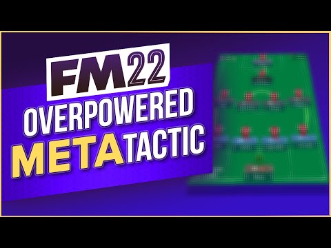 The OVERPOWERED FORMATION of FM 22 // META Football Manager 2022 Tactics
