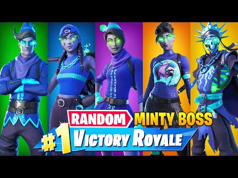 The *RANDOM* MINTY BOSS Challenge in Fortnite!