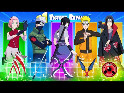 The *RANDOM* NARUTO BOSS Challenge in Fortnite!