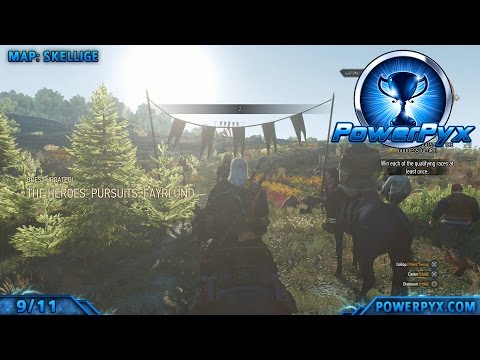 The Witcher 3 Wild Hunt – All Horse Races & Locations (Fast and Furious Trophy / Achievement Guide)