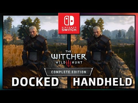 The Witcher 3: Wild Hunt | Docked VS Handheld | Frame Rate TEST on Switch